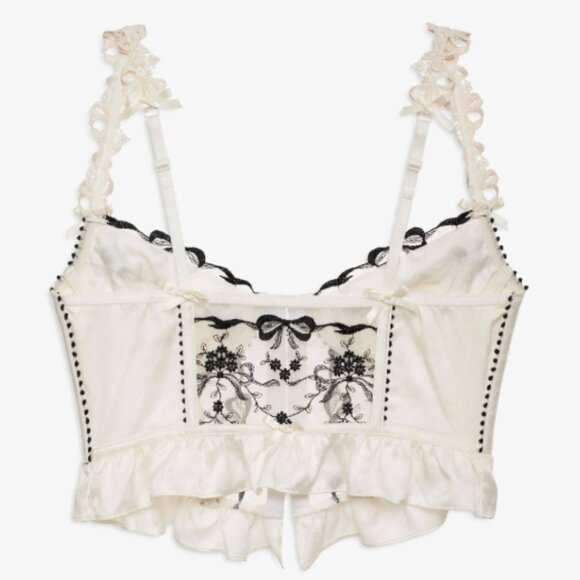 For Love & Lemons Bow Time Bustier - Picture 4 of 4